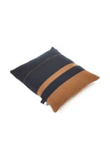 Oscar Black Stripe Pillow 25x25
