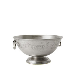 Engraved Deep Footed Bowl