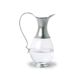 Glass Pitcher w/ Handle, A595.0