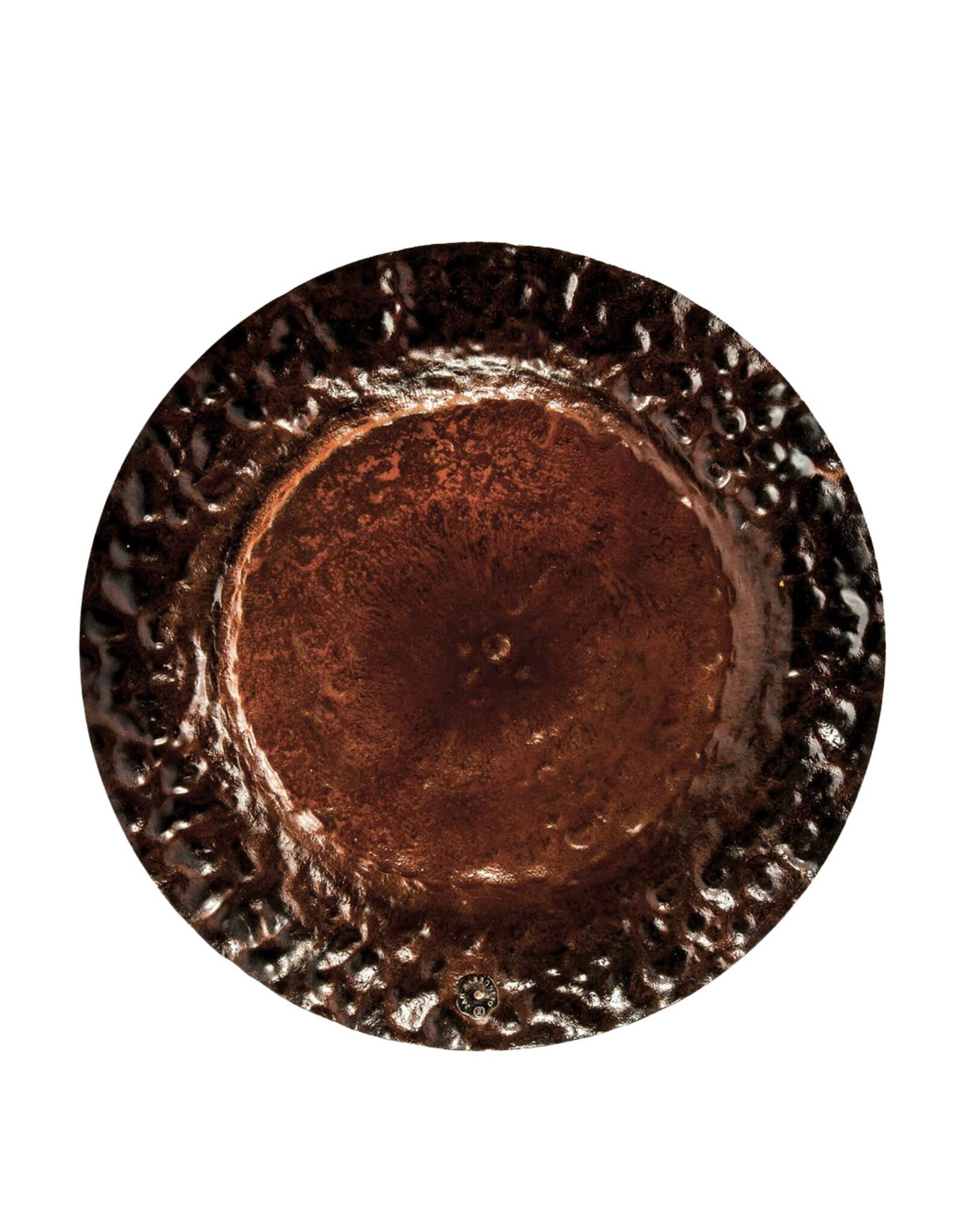 Double Hammered Charger, 14"