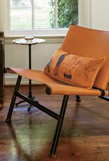 Gioberto Chair, Iron Forged w/ Leather