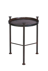 Zacharias Cast Iron Table 22x22x26