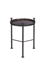 Zacharias Cast Iron Table 22x22x26