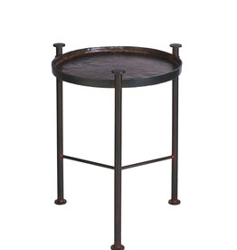 Zacharias Cast Iron Table 22x22x26