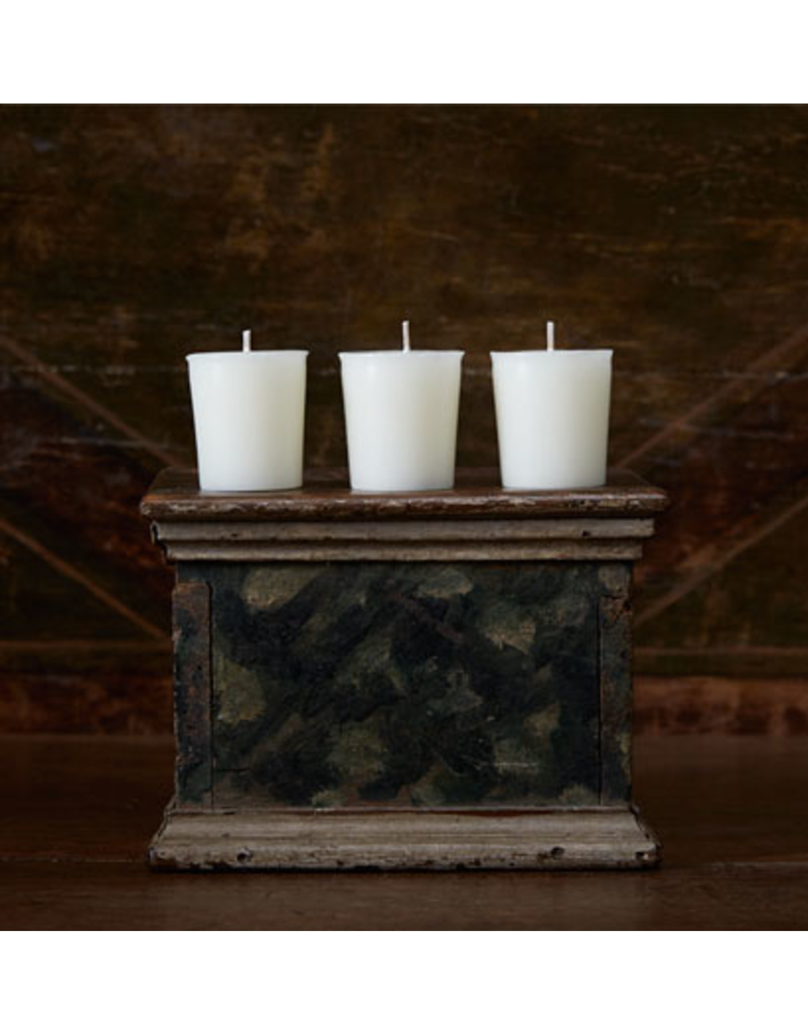 Ivory Votive, Set of 3