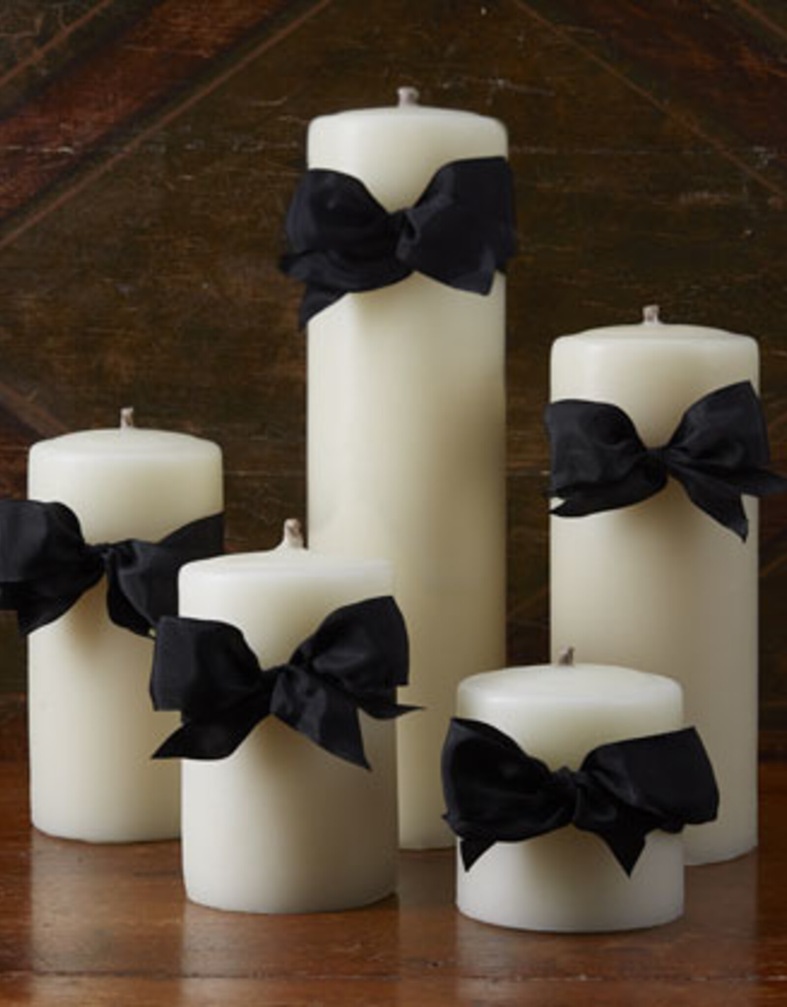 Ivory Smooth Pillar Candle 4 x 4