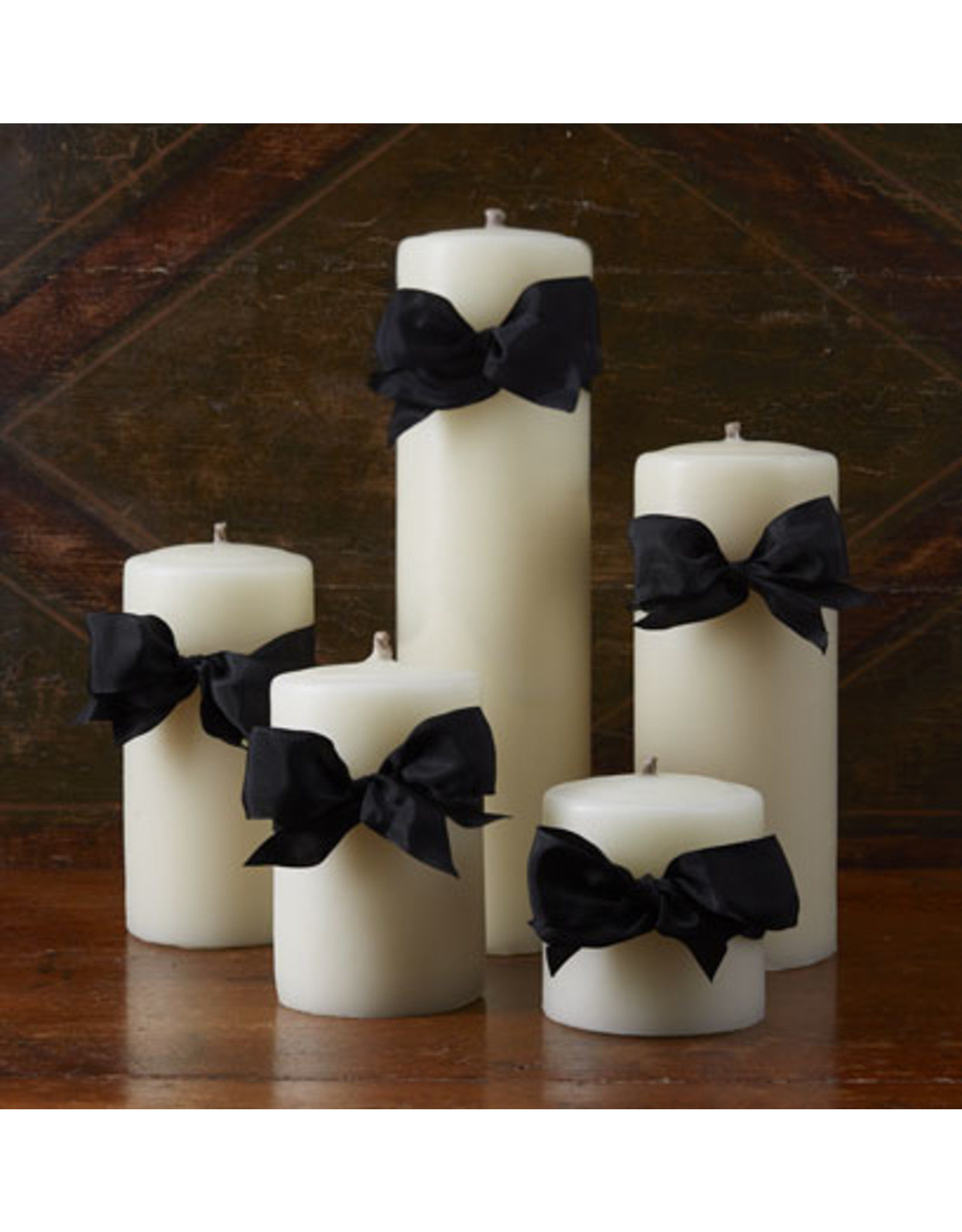 Ivory Smooth Pillar Candle 4 x 4