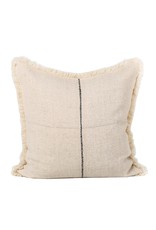 White & Black Stripe Pillow, Chile 26x26