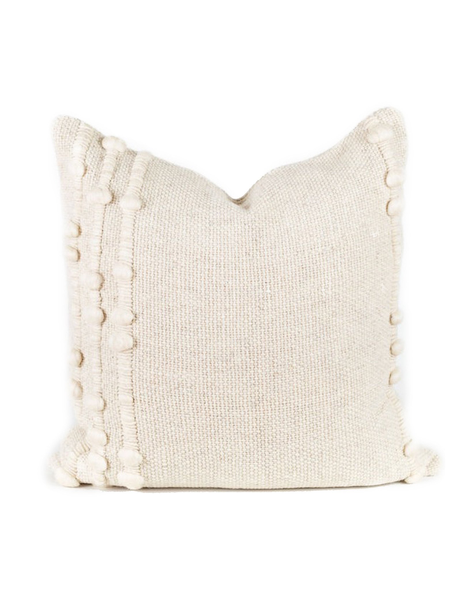 White Bubble Pillow, Chile 26 x 26