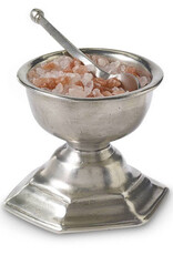 Footed Salt Cellar w/ Spoon, A498.0