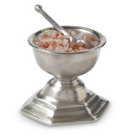 Footed Salt Cellar w/ Spoon, A498.0