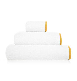 Portobello White & Gold Hand Towel 18 x 30