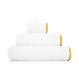 Portobello White & Gold Hand Towel 18 x 30