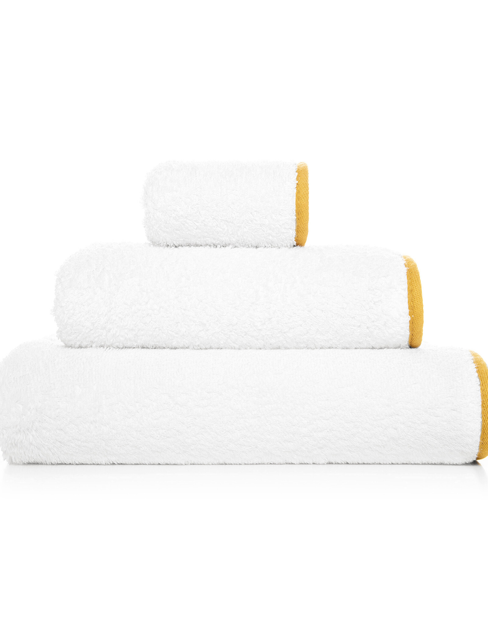 Portobello White/Gold Bath Sheet 38 x 59