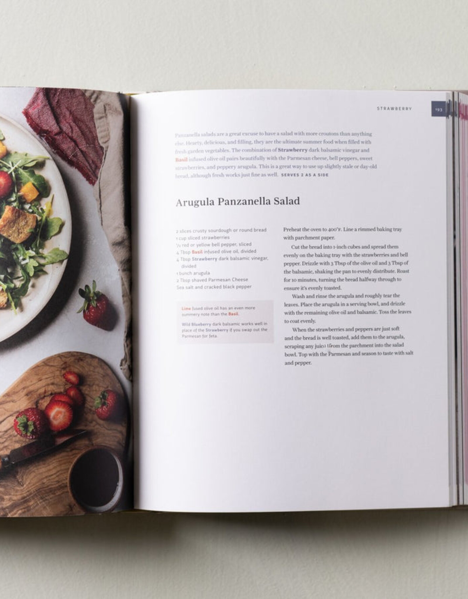 Olive Oil & Vinegar Cookbook