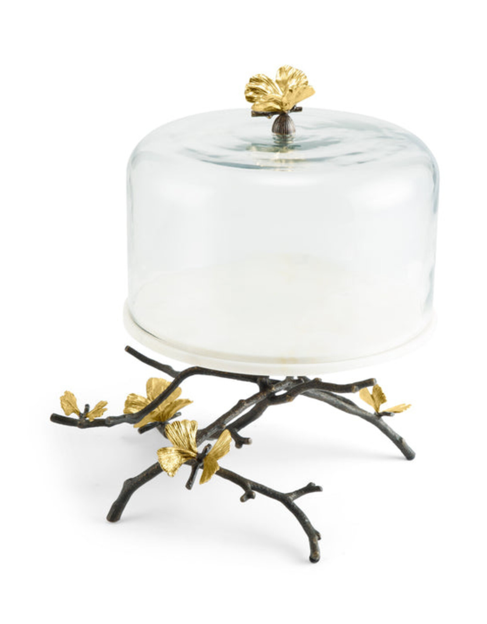 Butterfly Cake Stand w/ Dome
