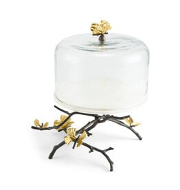 Butterfly Cake Stand w/ Dome