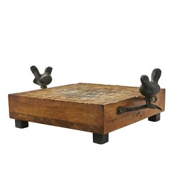 Las Golondrina Charola w/ Birds