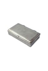 Lidded Box Rectangle w/ leather, A443.6
