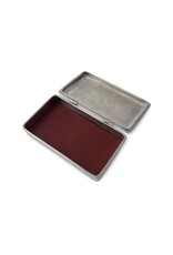 Lidded Box Rectangle w/ leather, A443.6