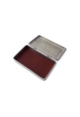 Lidded Box Rectangle w/ leather, A443.6