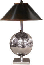Luna Lamp Nickel w/ Iron Shade