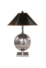 Luna Lamp Nickel w/ Iron Shade