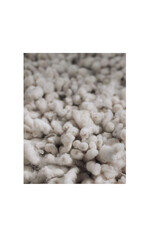 White Alpaca Rug, Chile 48x27