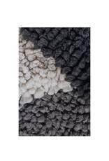 Grey Alpaca Rug, Chile 48 x 27