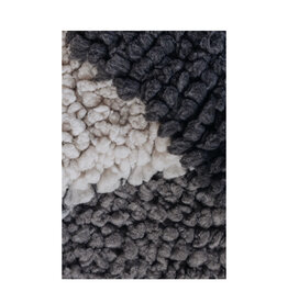 Grey Alpaca Rug, Chile 48 x 27