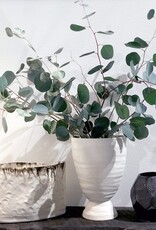 Bare Pedestal Vase, Clear