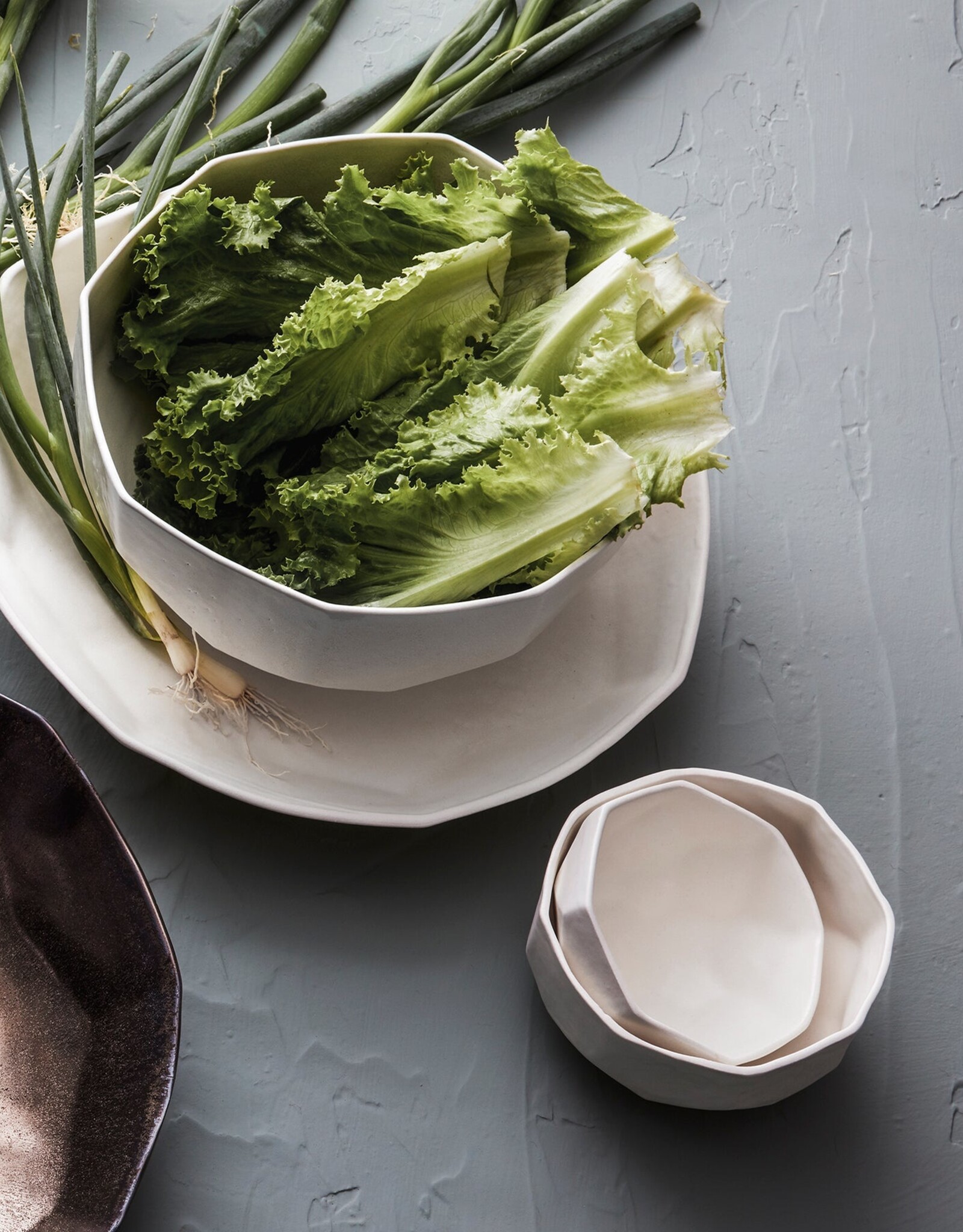 Battuto Dessert Bowl, Clear