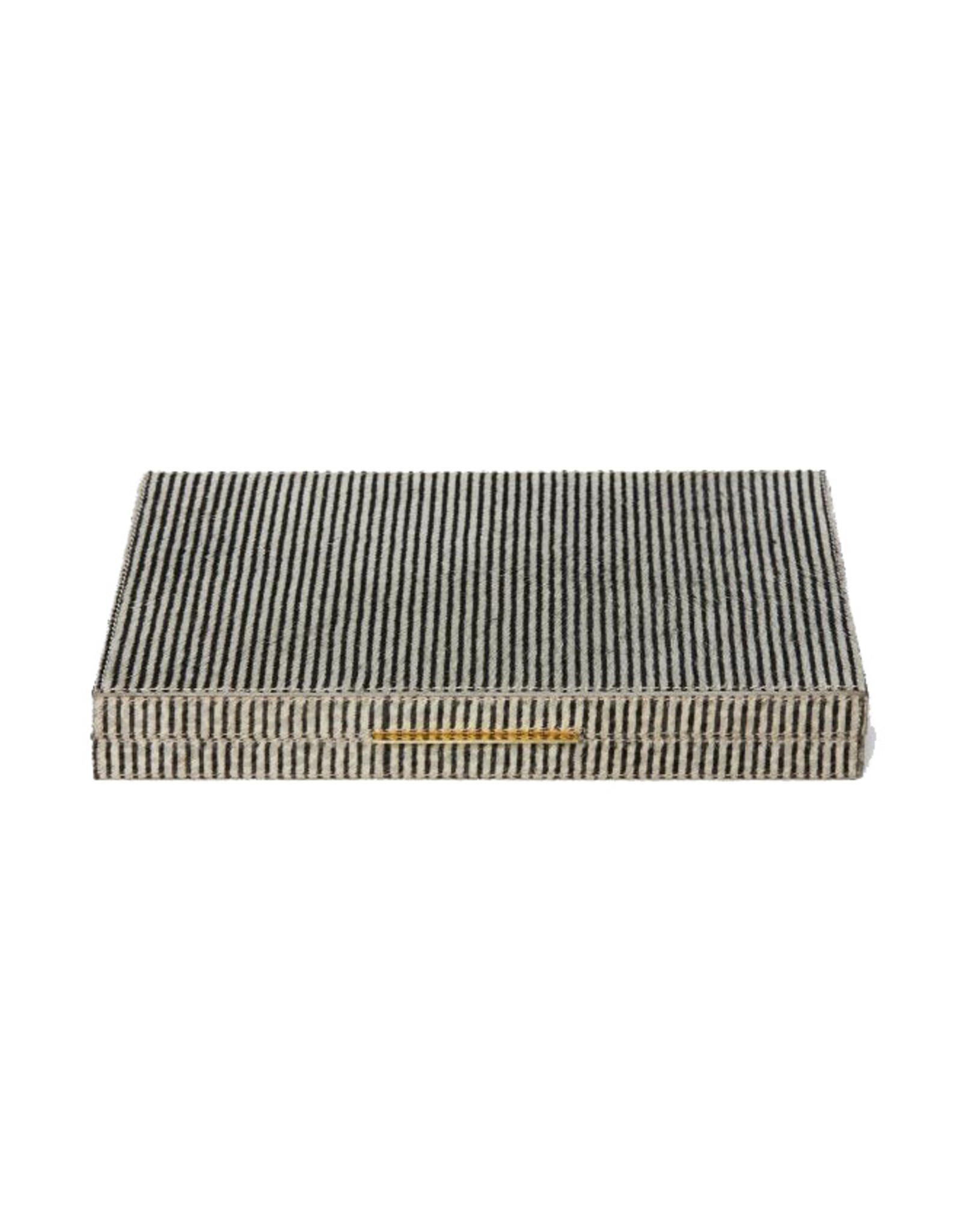 Brown Striped Hair on Hide Backgammon