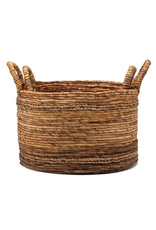 Pigeon and Poodle Natural Round Nested Basket, Lg