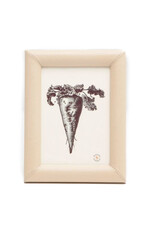 Leather Cream Frame, 5 x 7
