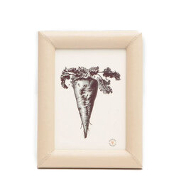 Leather Cream Frame, 5 x 7