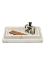 White Marble Tray, S