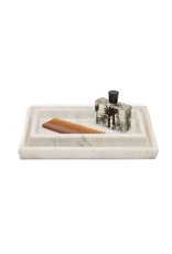 White Marble Tray, S