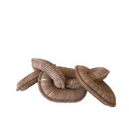 Leather Wrapped Love Link, 5 Link