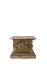 Gilded Baroque Pedestal, France c1800