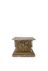 Gilded Baroque Pedestal, France c1800