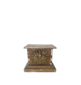 Gilded Baroque Pedestal, France c1800