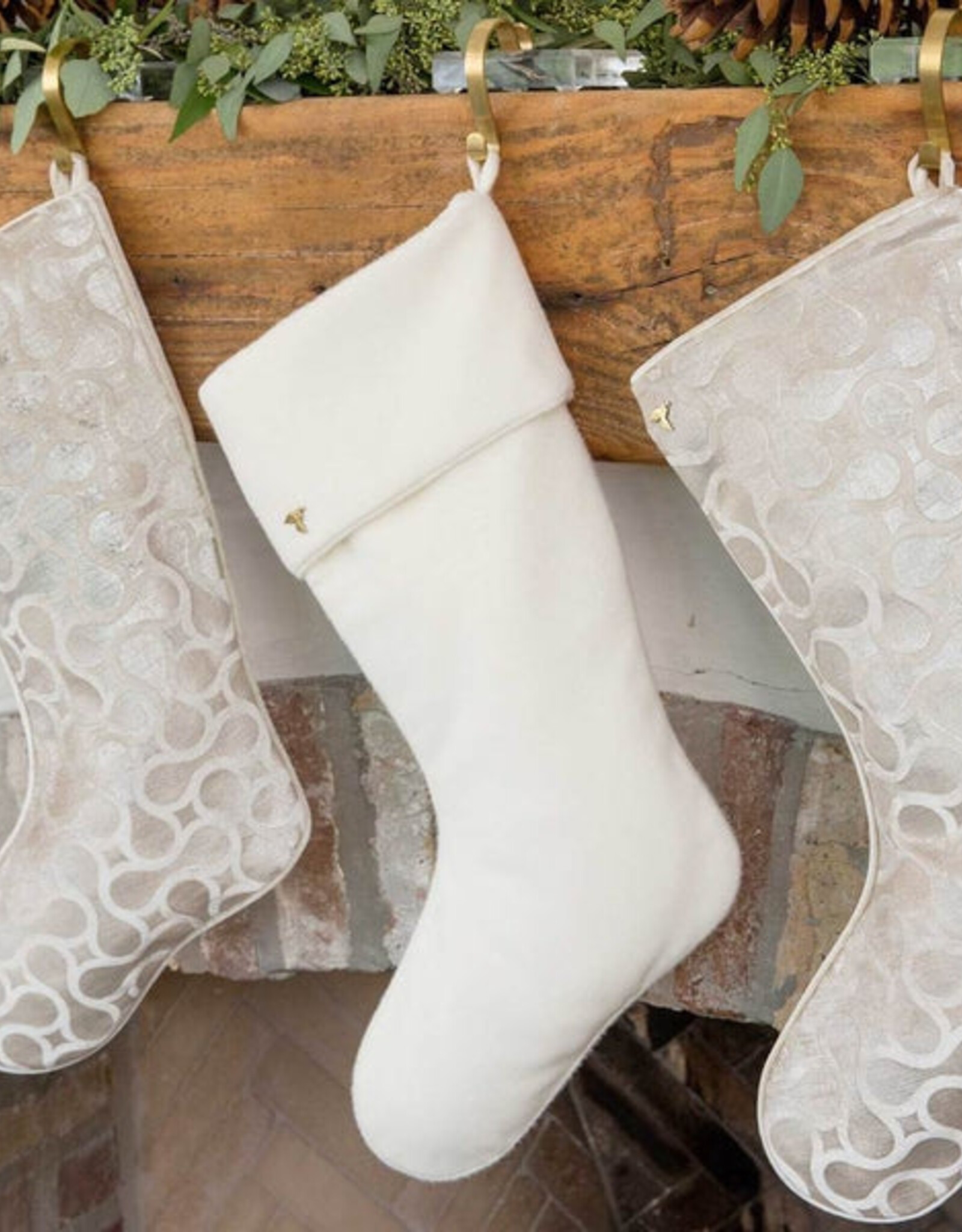 Alpaca Stocking with Cuff