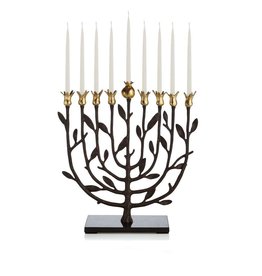 Pomegranate Menorah
