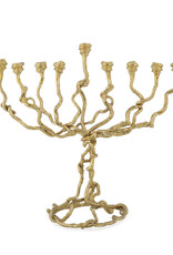 Wisteria Gold Menorah (L)