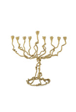 Wisteria Gold Menorah (L)