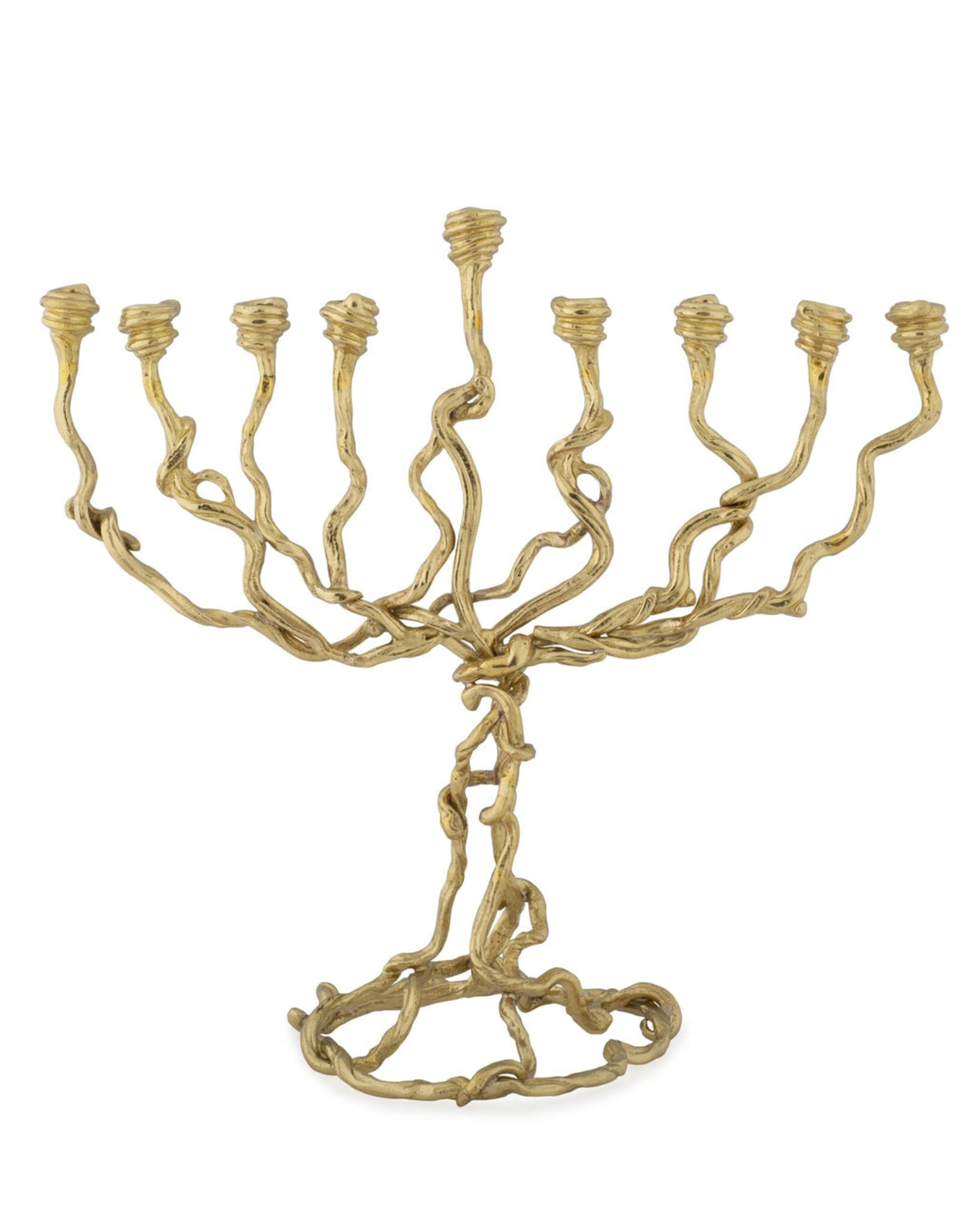 Wisteria Gold Menorah (L)