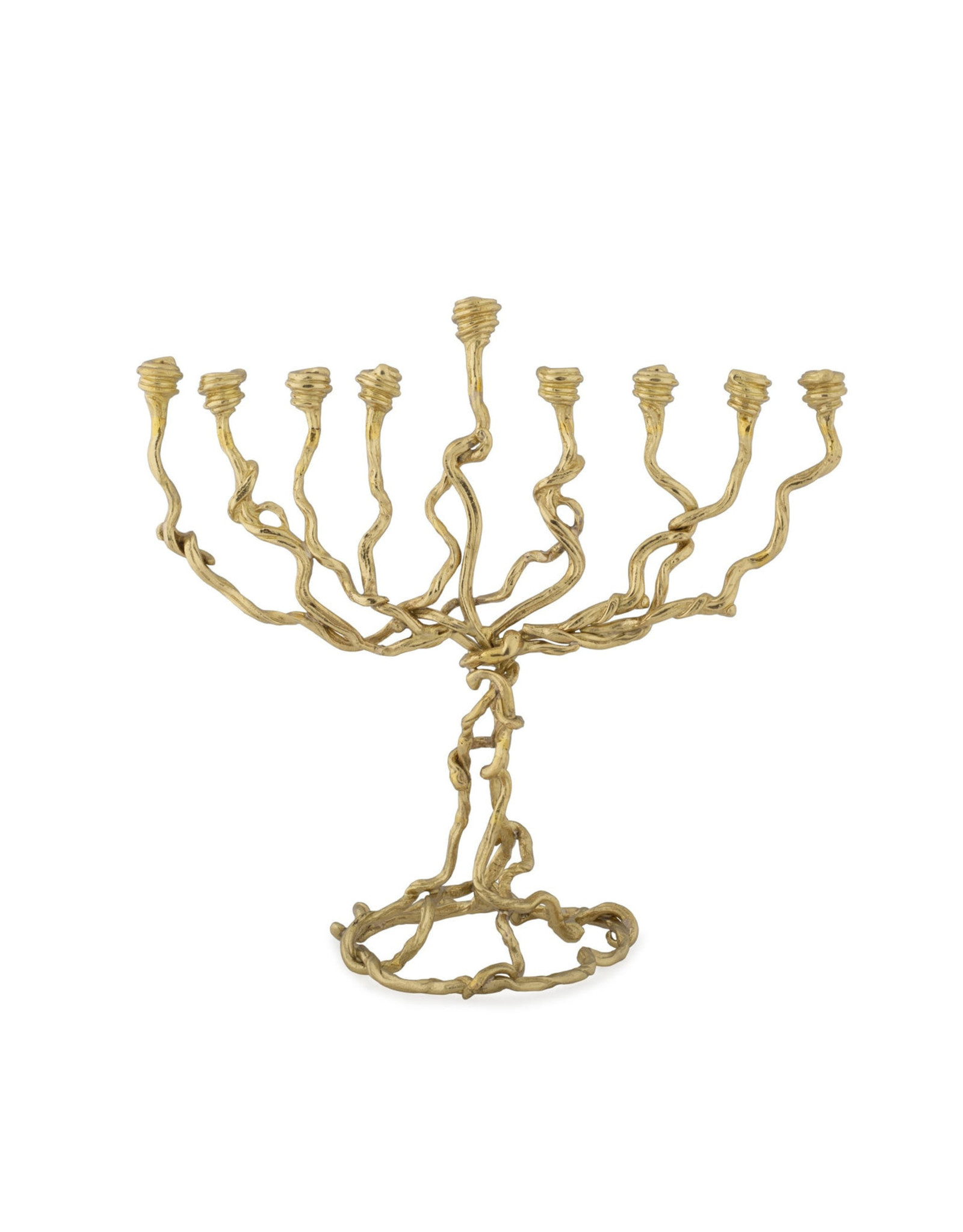 Wisteria Gold Menorah (L)
