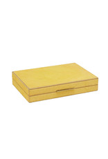 Goldenrod Hair Hide Backgammon Set, S