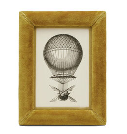 Ochre Velvet Frame, 5 x 7